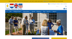 Desktop Screenshot of castinehistoricalsociety.org